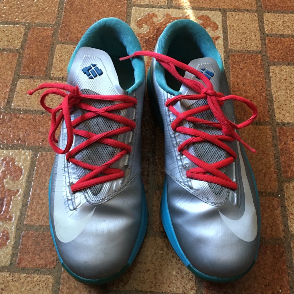 Nike KD VI Barber Shop Sneakers Sz 7Y or 8.5W